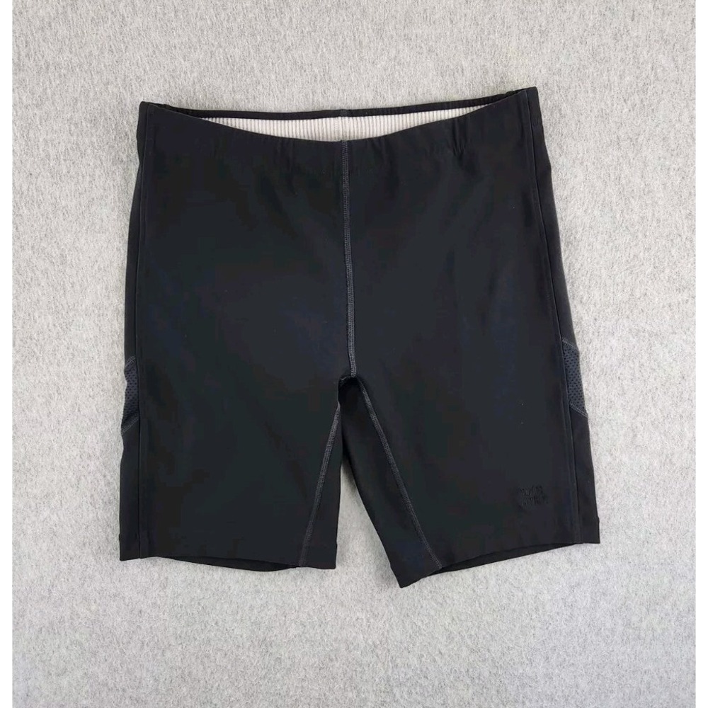 Vtg Moving Comfort Black Bike Shorts Workout Exercise Size Women's Large 12/14